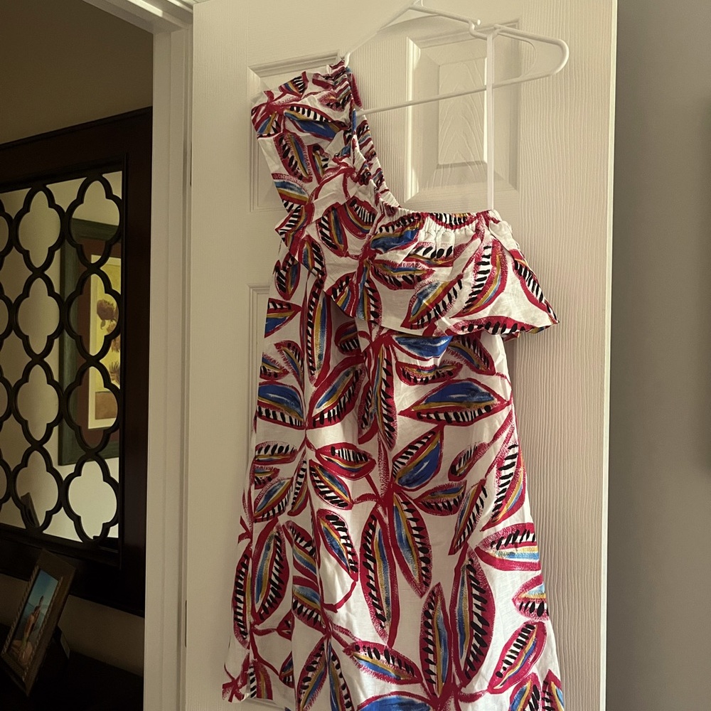 NWT cute one shoulder JCrew dress Sz M